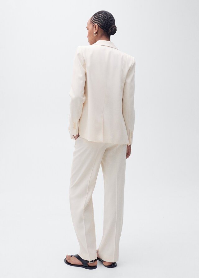 Mango Pantalón recto traje COMPRAR AHORA