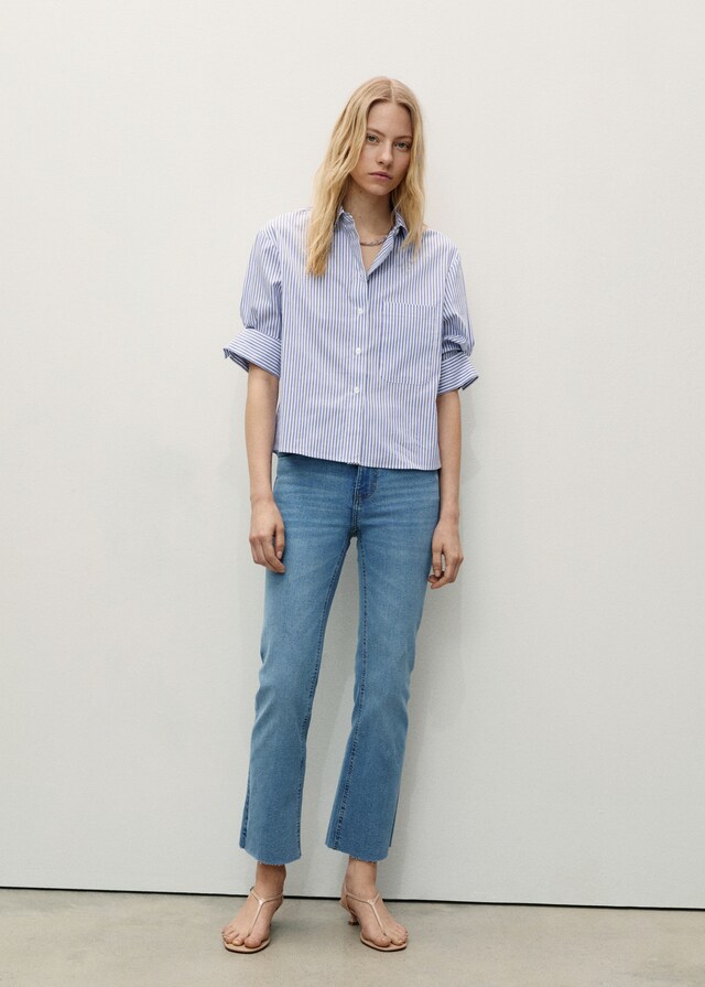 Mango Jeans Sienna flare crop Solo queda un día