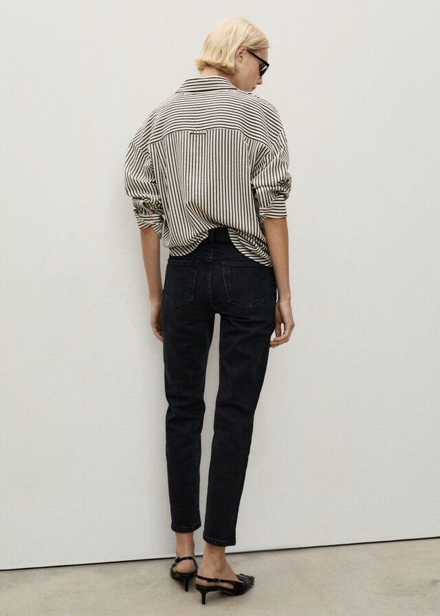 Mango Jeans Newmom confort tiro alto Grandes descuentos