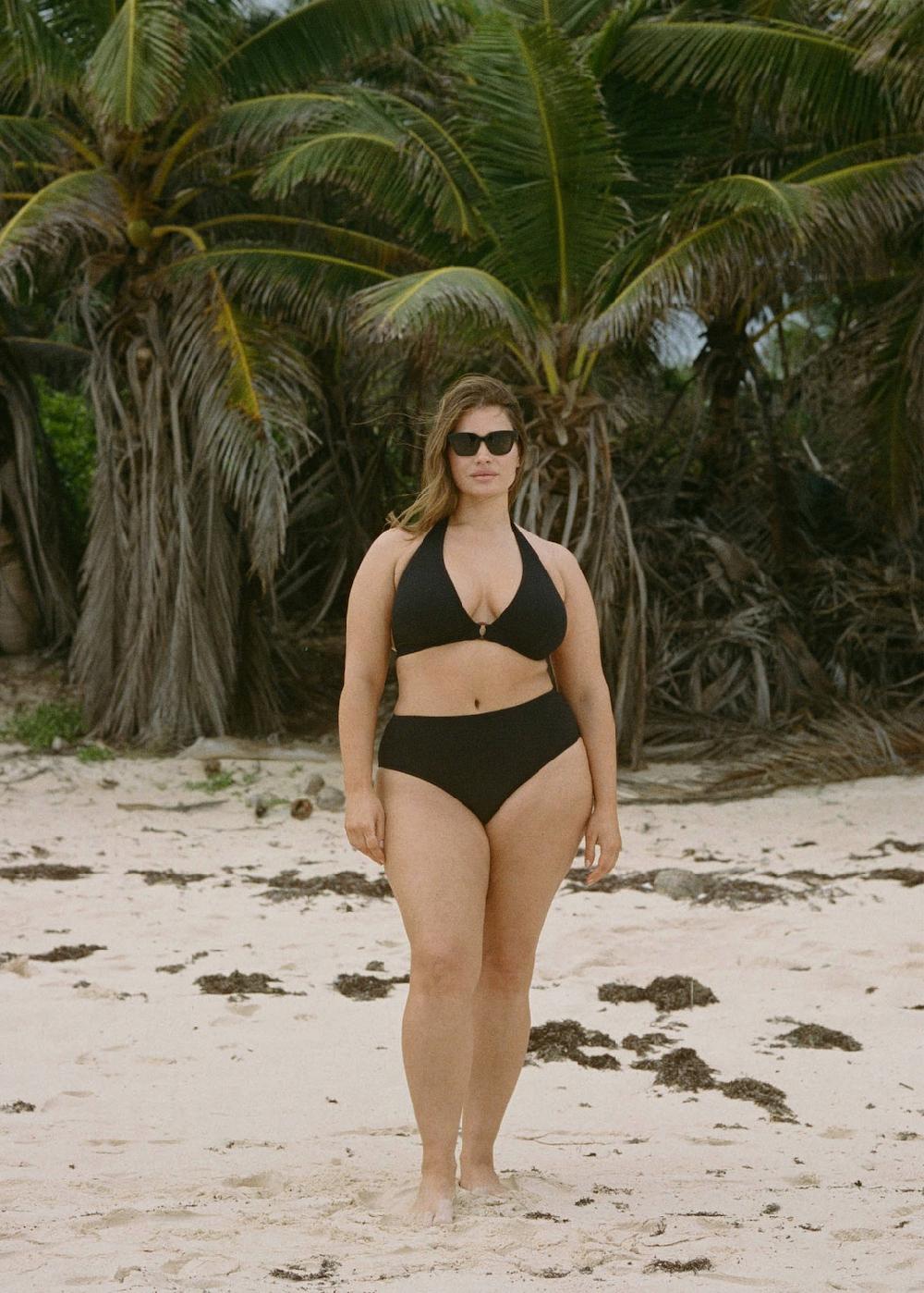 Mango Braguita bikini tiro alto canalé Rebajas top