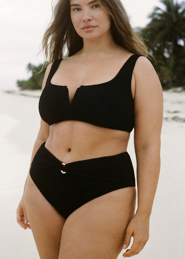 Mango Top bikini efecto toalla COMPRAR AHORA