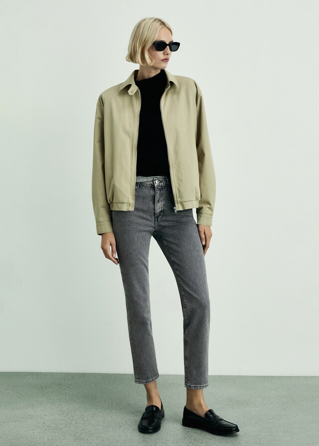 Mango Jeans Claudia slim crop Ahorra y exporta