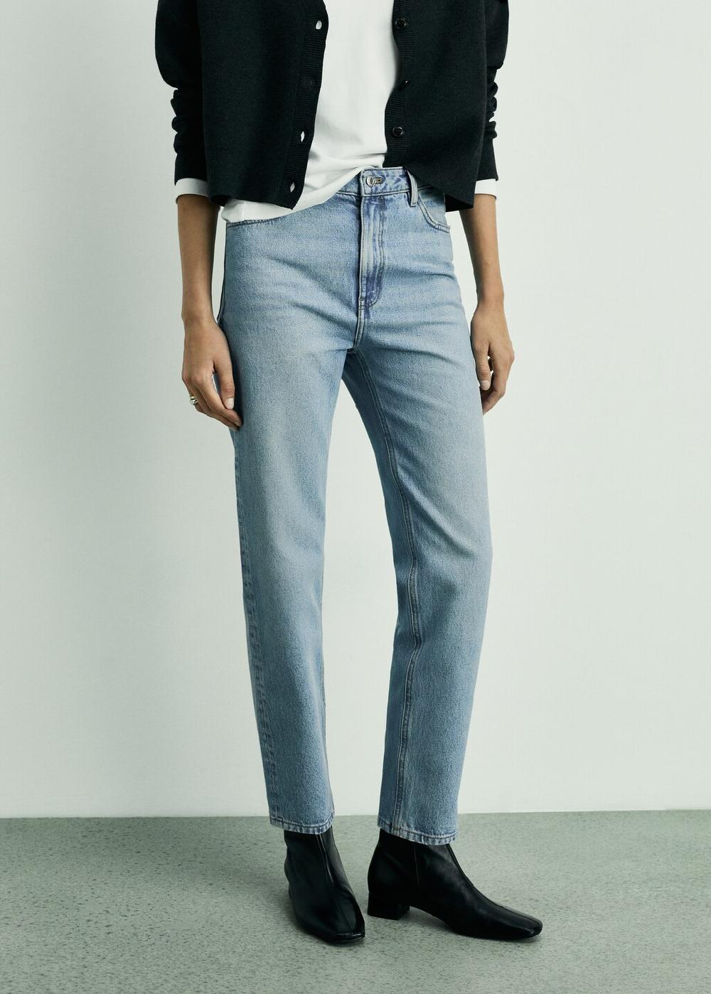 Mango Jeans Mom2000 mom tiro alto En oferta