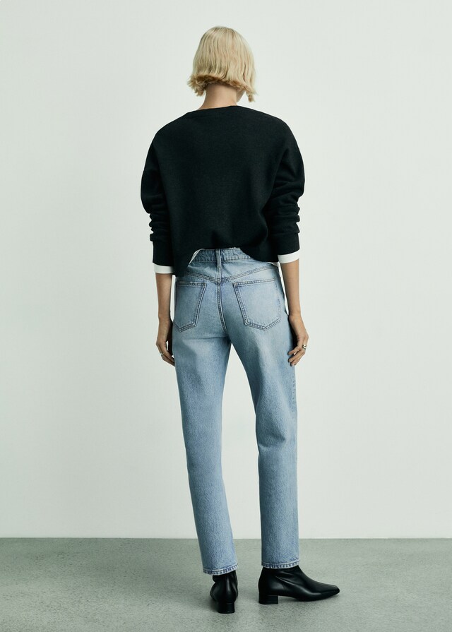 Mango Jeans Mom2000 mom tiro alto En oferta