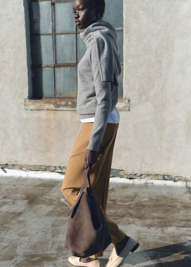 Mango Pantalón recto pinzas Descuentos del mes