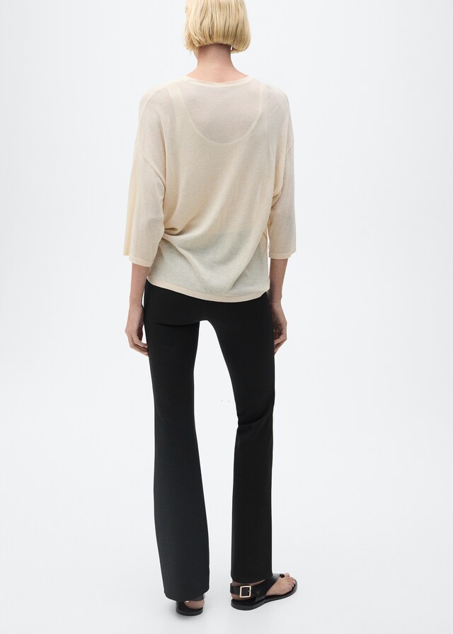 Mango Leggings acampanados Descuento por venta flash