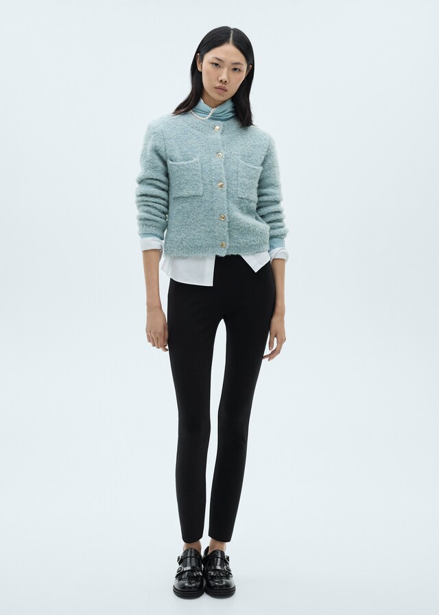 Mango Leggings skinny tiro medio Rebajas de fin de temporada