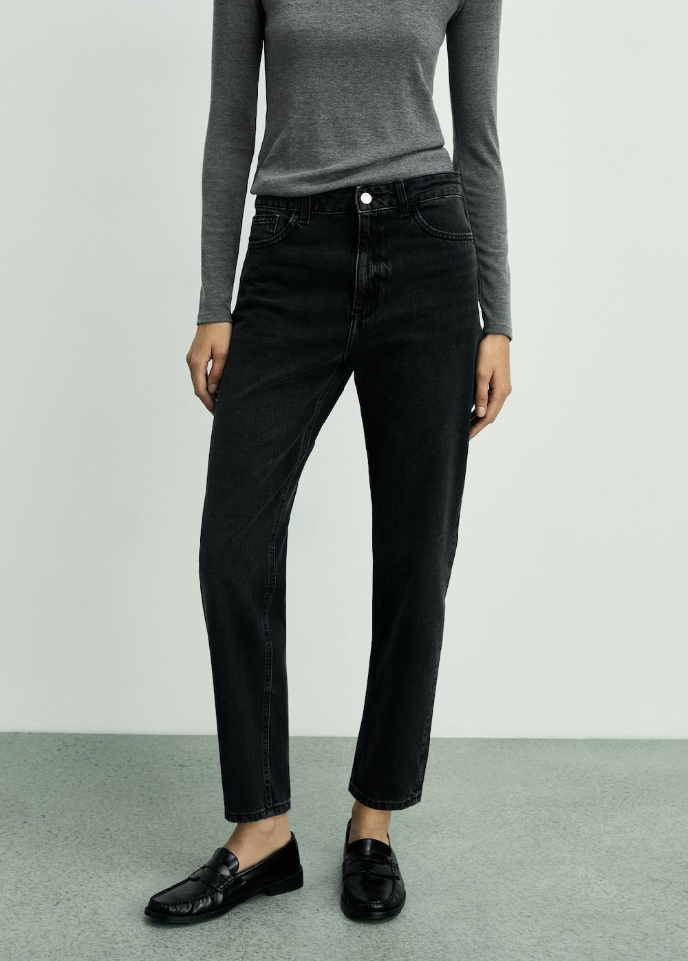 Mango Jeans Mom2000 mom tiro alto Outlet