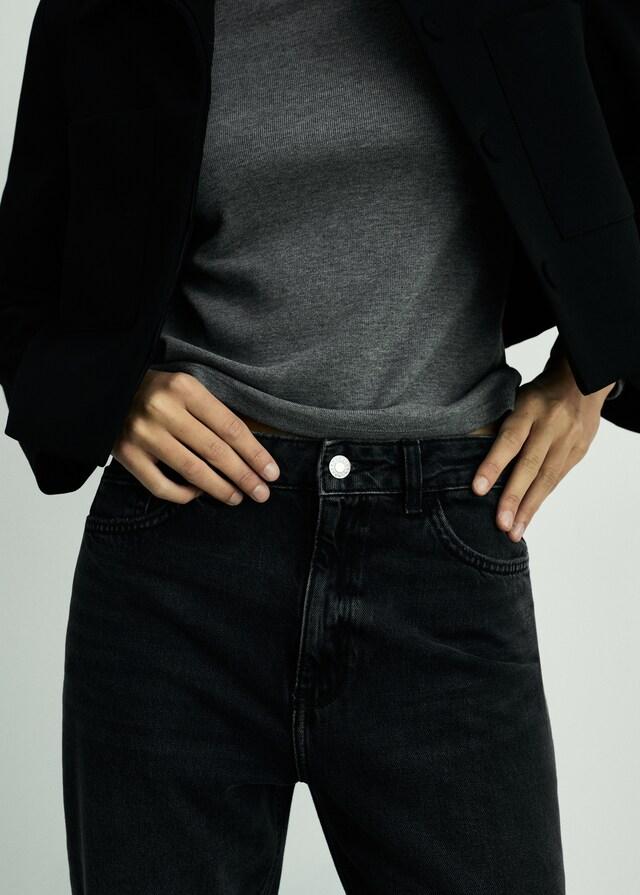 Mango Jeans Mom2000 mom tiro alto Outlet