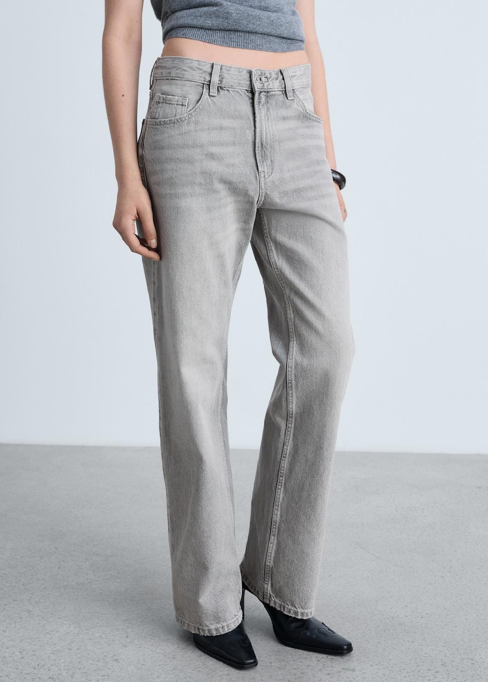 Mango Jeans Miami rectos tiro medio Outlet online