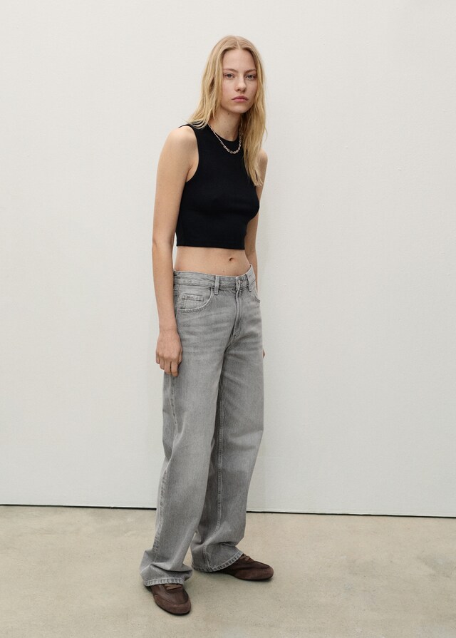 Mango Jeans Miami rectos tiro medio Outlet online