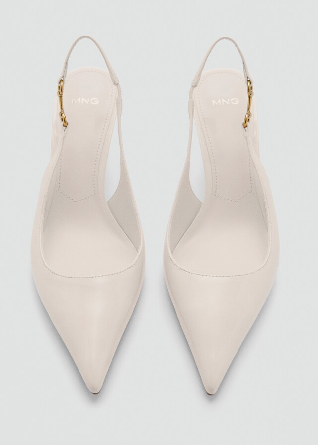 Mango Zapato tacón detalle eslabón En oferta