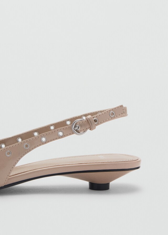 Mango Zapato kitten troquelado Descuento por venta flash