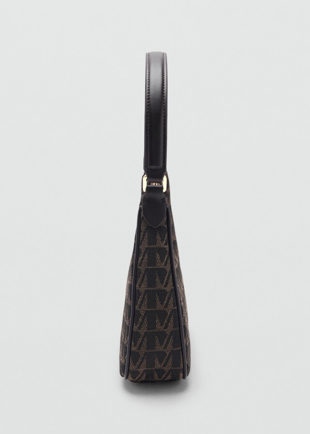 Mango Bolso hombro estampado logo Rebajas baratas