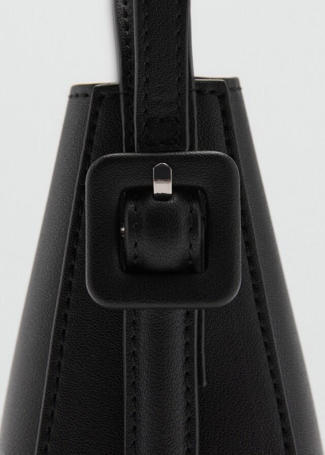 Mango Bolso shopper detalle hebilla Descuento