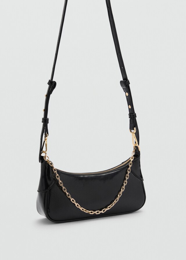 Mango Bolso doble asa cadena Tienda