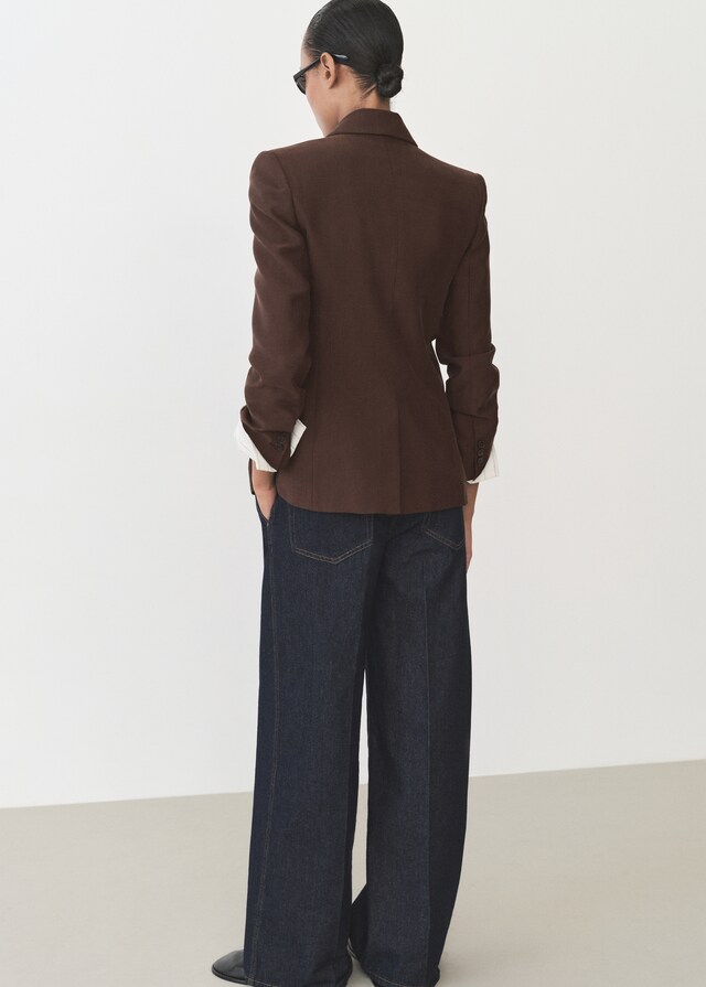 Mango Blazer lyocell entallada Oferta exclusiva
