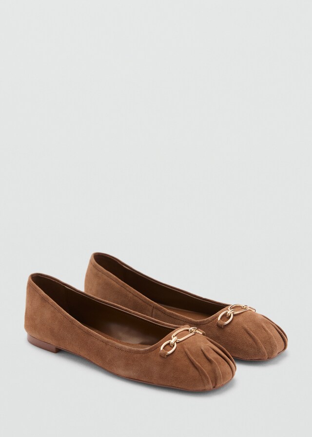 Mango Bailarina piel eslabones Ofertas