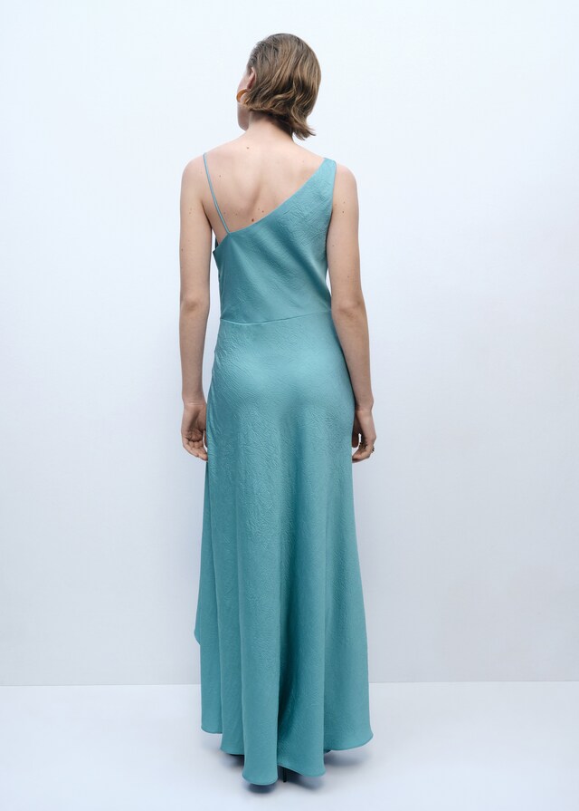 Mango Vestido asimétrico efecto arrugado Oferta especial