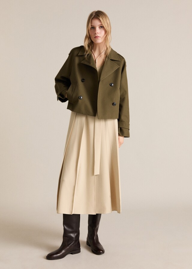 Mango Chaqueta solapas doble botonadura Precio ultrabajo
