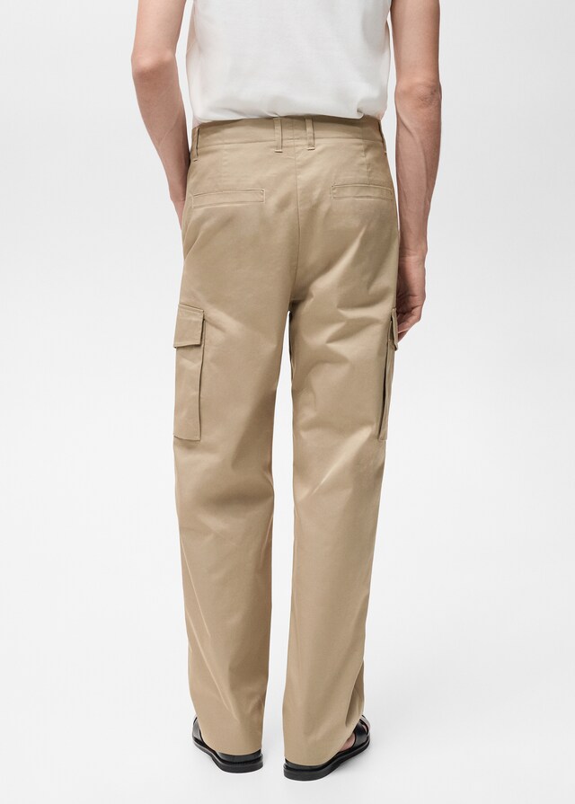 Mango Pantalón cargo relaxed fit Rebajas