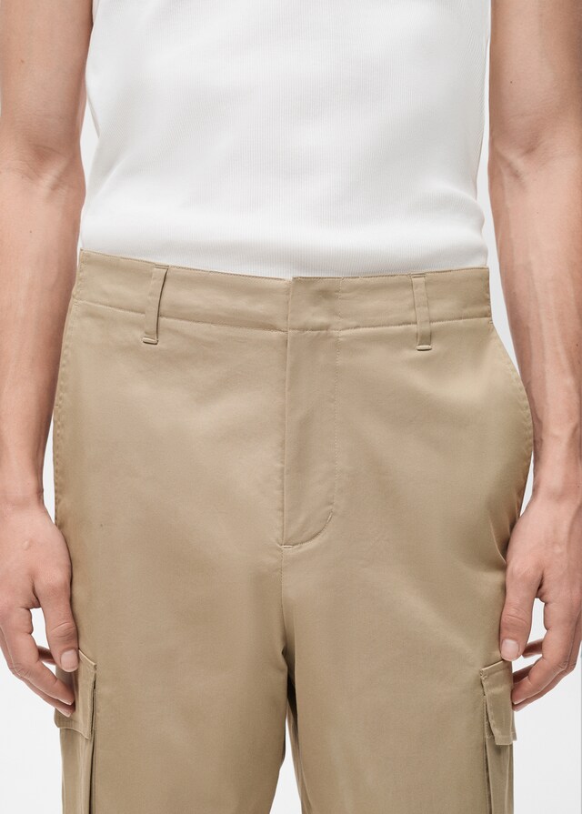 Mango Pantalón cargo relaxed fit Rebajas