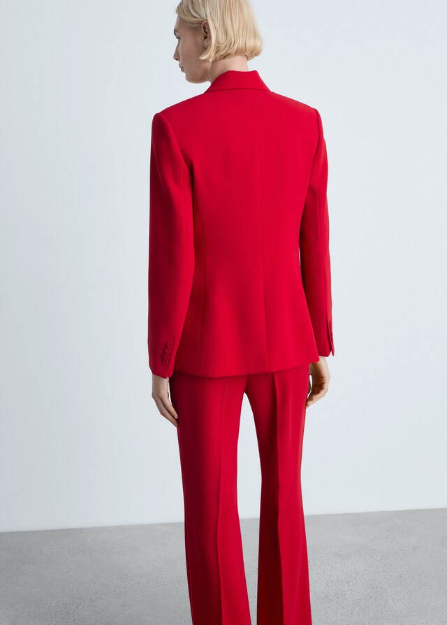 Mango Blazer traje estructura Descuento