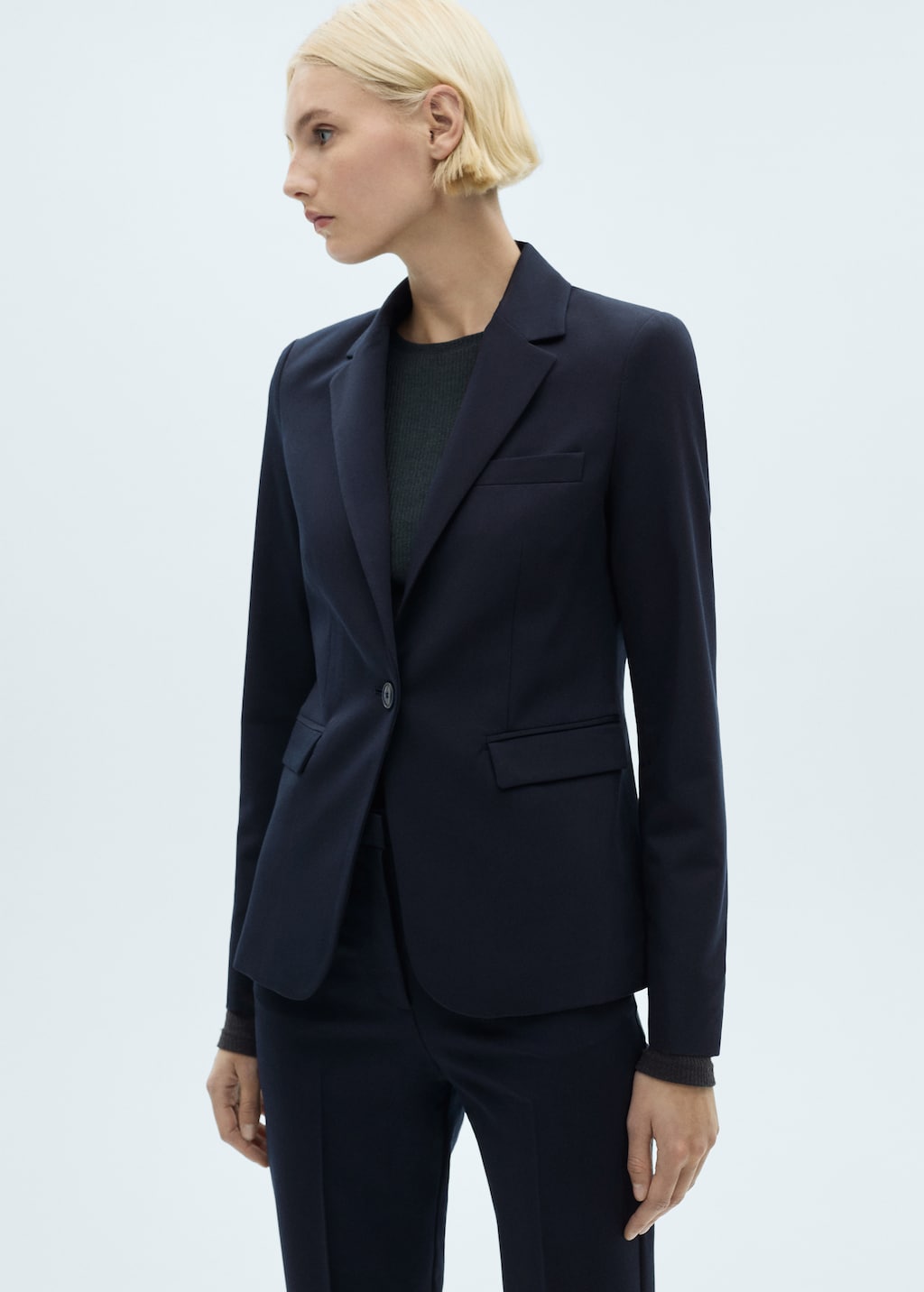 Mango Blazer traje entallada