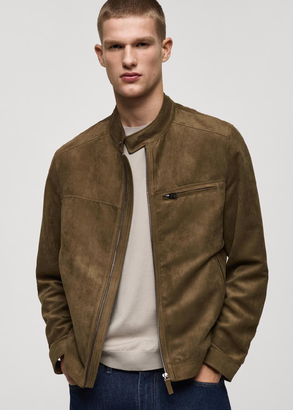 Mango Cazadora biker efecto ante ÚLTIMAS EDICIONES