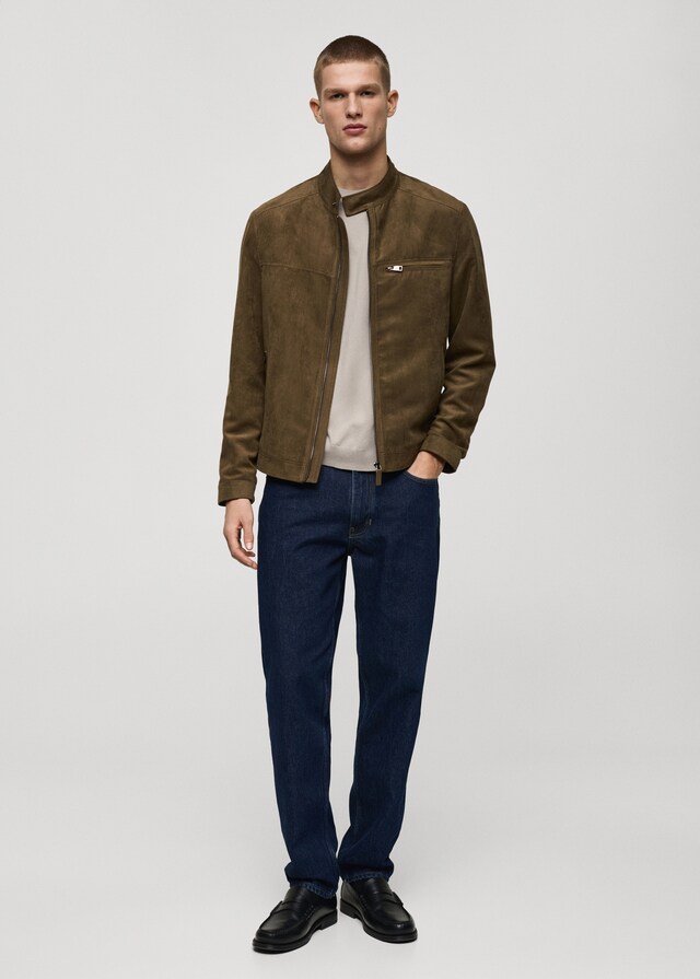 Mango Cazadora biker efecto ante ÚLTIMAS EDICIONES