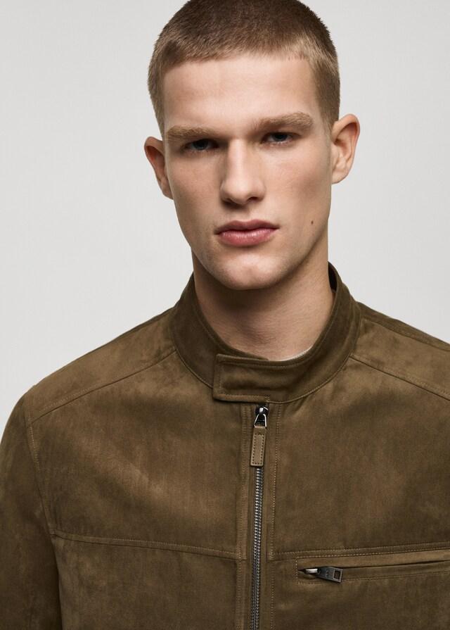Mango Cazadora biker efecto ante ÚLTIMAS EDICIONES