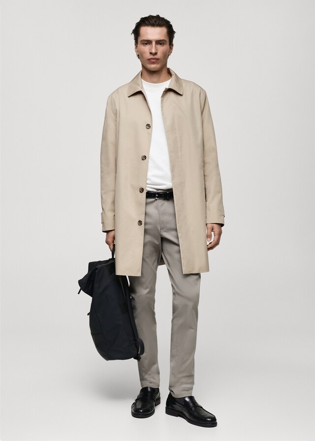 Mango Gabardina clásica water repellent Promoción por tiempo limitado