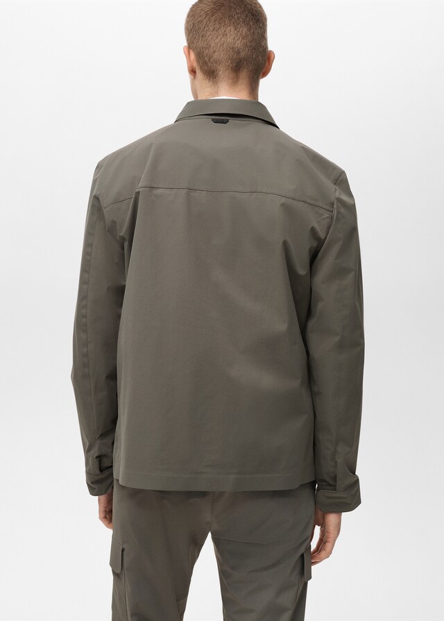 Mango Chaqueta water repellent bolsillos Promoción trimestral