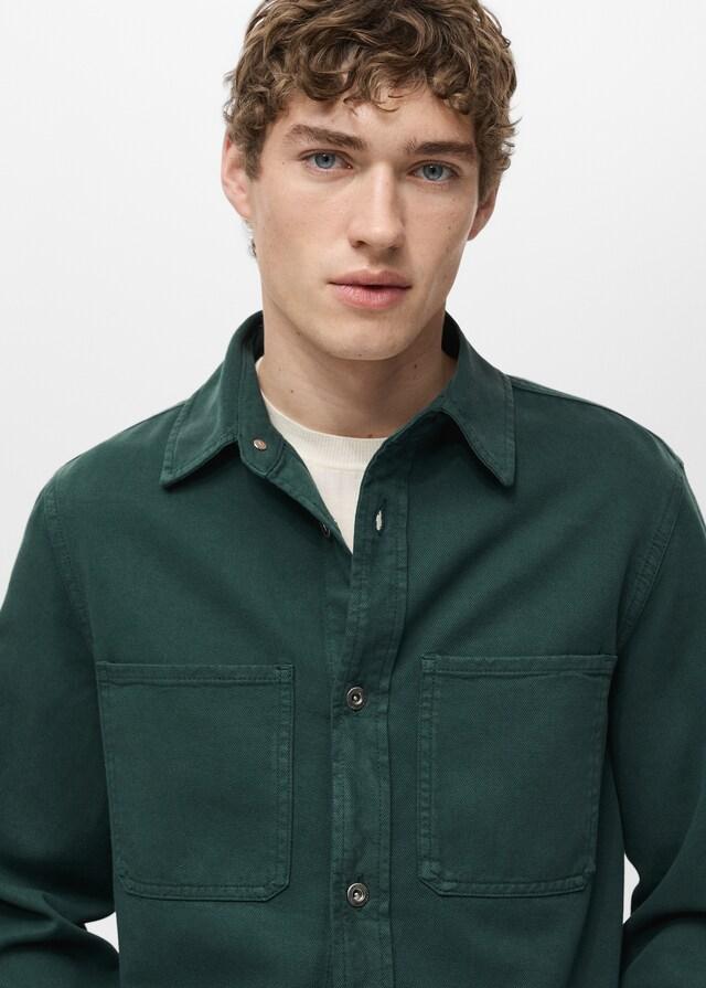 Mango Sobrecamisa tencel regular fit Solo queda un día