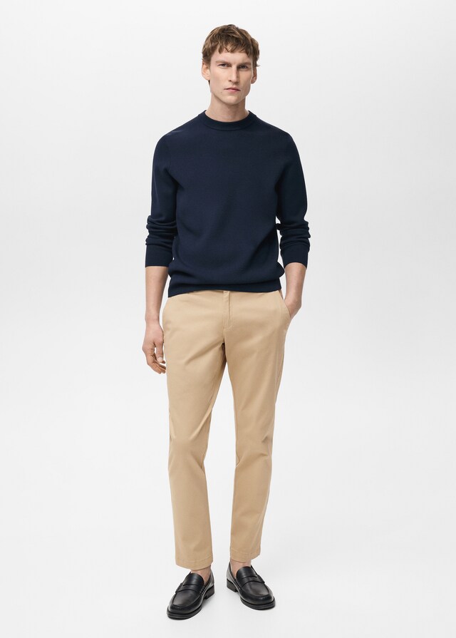 Mango Pantalón Prato chino cropped tappered Limitado a 3 días