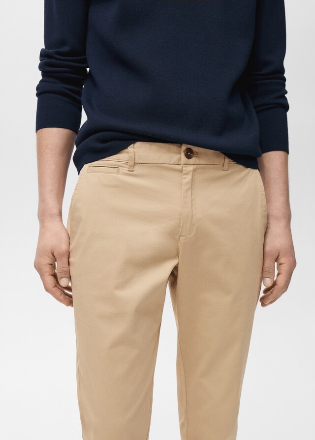 Mango Pantalón Prato chino cropped tappered Limitado a 3 días