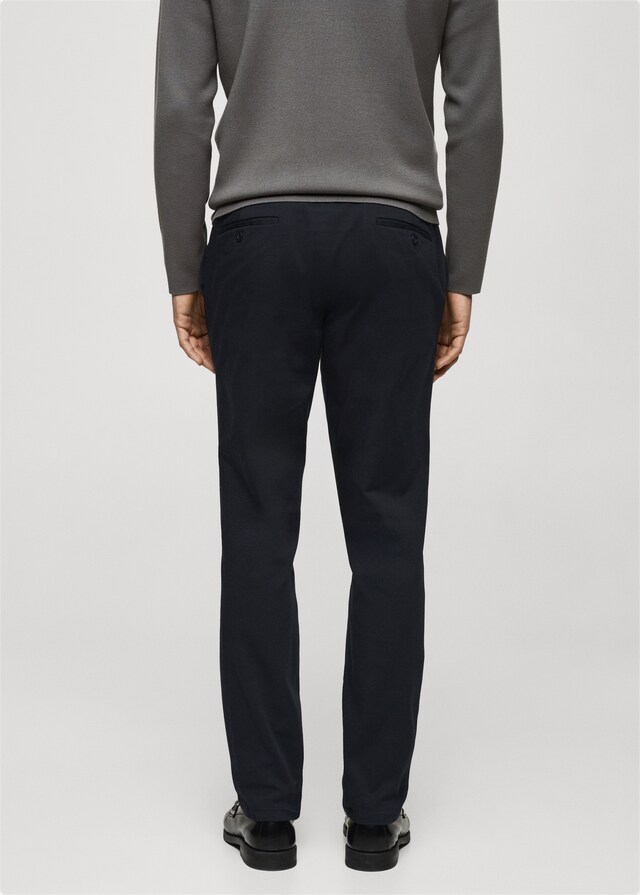 Mango Pantalón Barna slim fit chino sarga En oferta