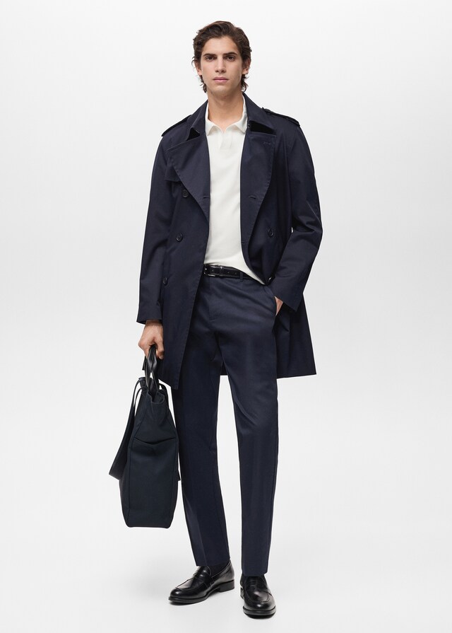 Mango Pantalón Dublino chino slim fit Descuentos del mes