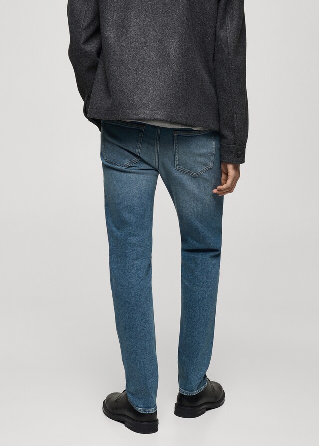 Mango Jeans Jan slim fit lavado medio desgastado Ofertas de temporada