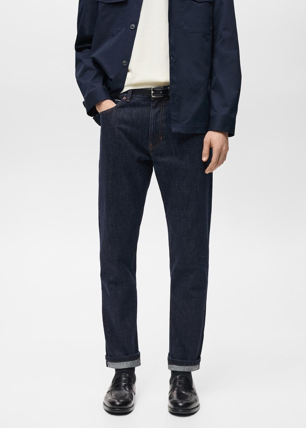 Mango Jeans selvedge tapered fit