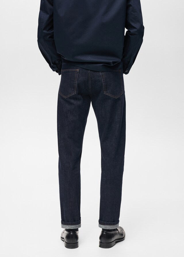 Mango Jeans selvedge tapered fit Devoluciones gratuitas