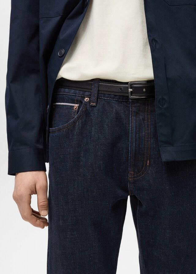 Mango Jeans selvedge tapered fit Devoluciones gratuitas