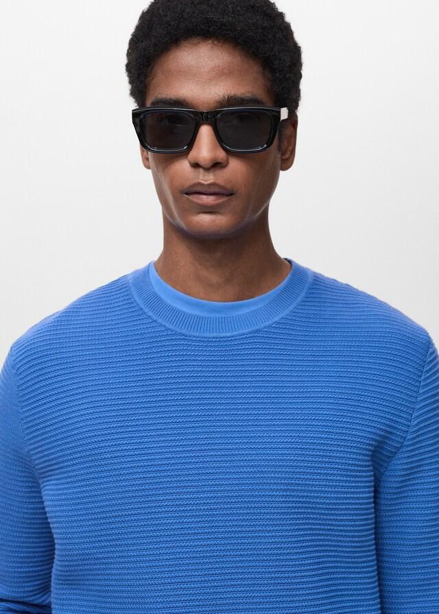 Mango Jersey 100% algodón trenzado Outlet