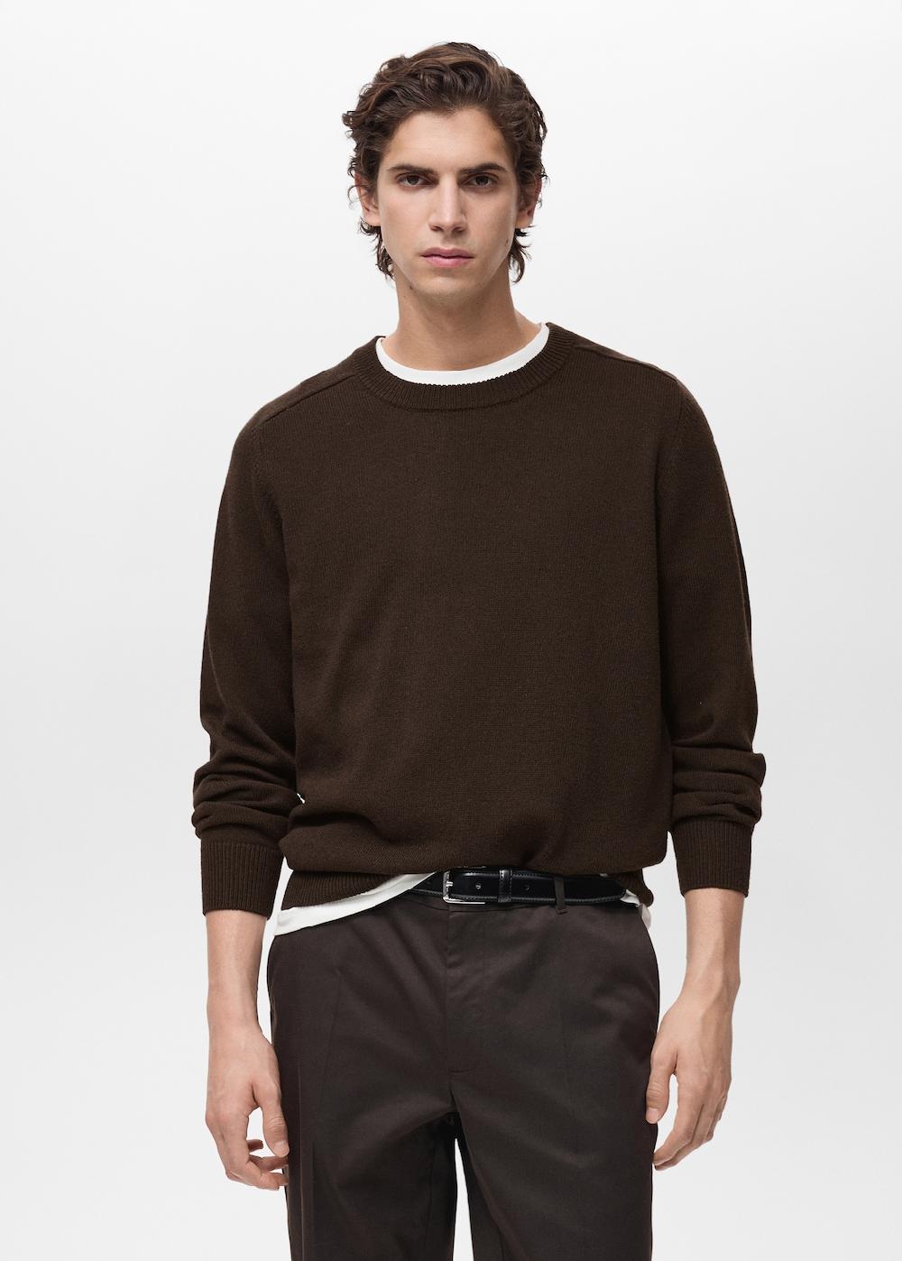 Mango Jersey punto algodón