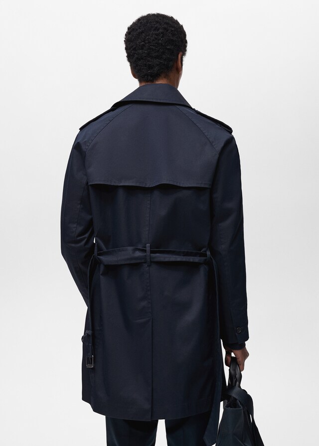 Mango Gabardina cinturón water repellent Rebajas online