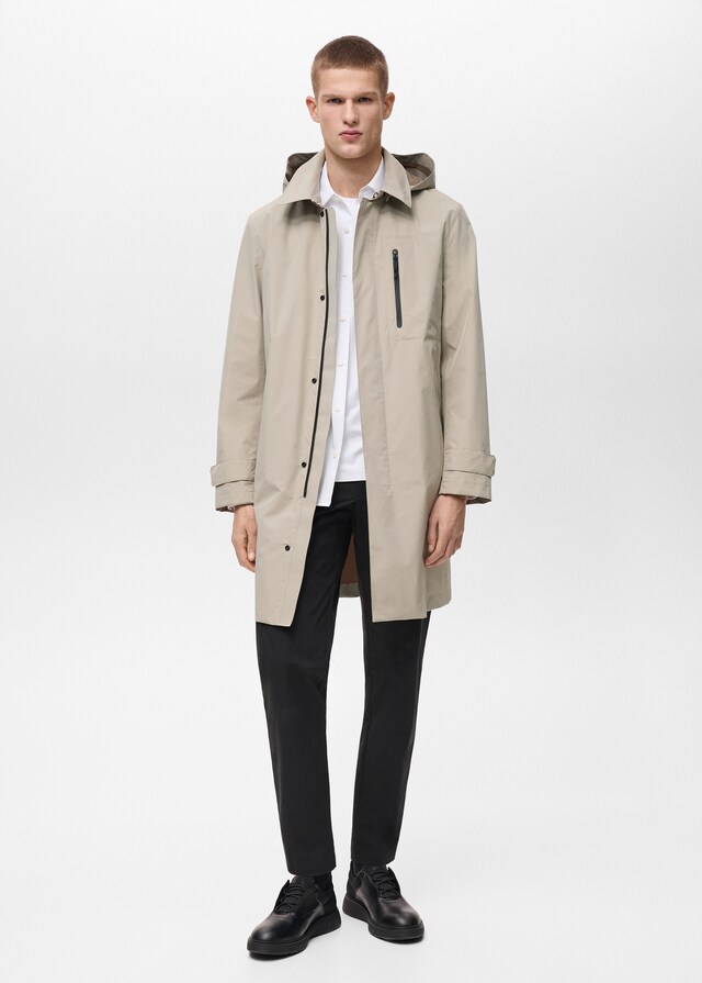 Mango Parka waterproof tecnología COOLMAX® Envío gratis
