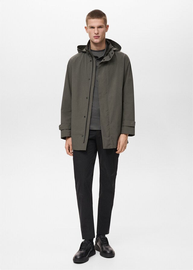 Mango Parka waterproof tecnología COOLMAX® Oferta especial