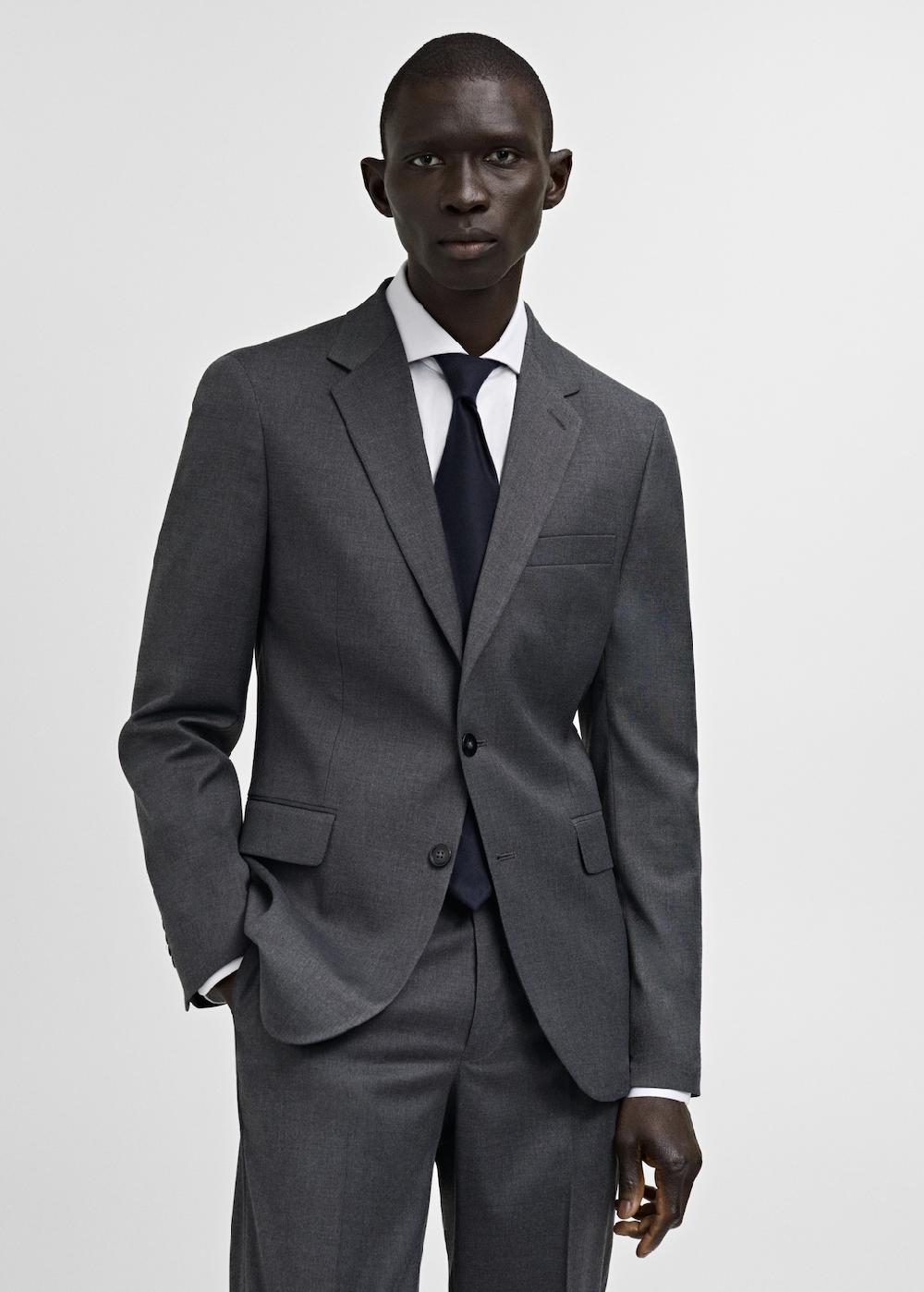 Mango Americana traje Milán slim fit