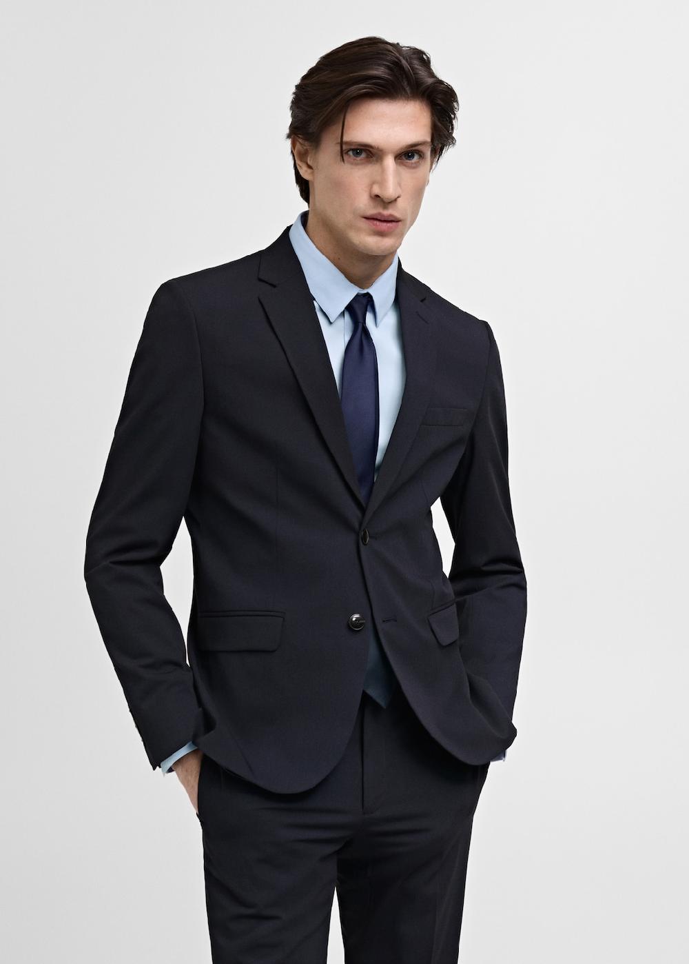 Mango Americana traje París super slim fit