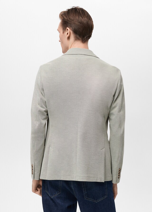 Mango Americana slim fit algodón Últimos 2 días